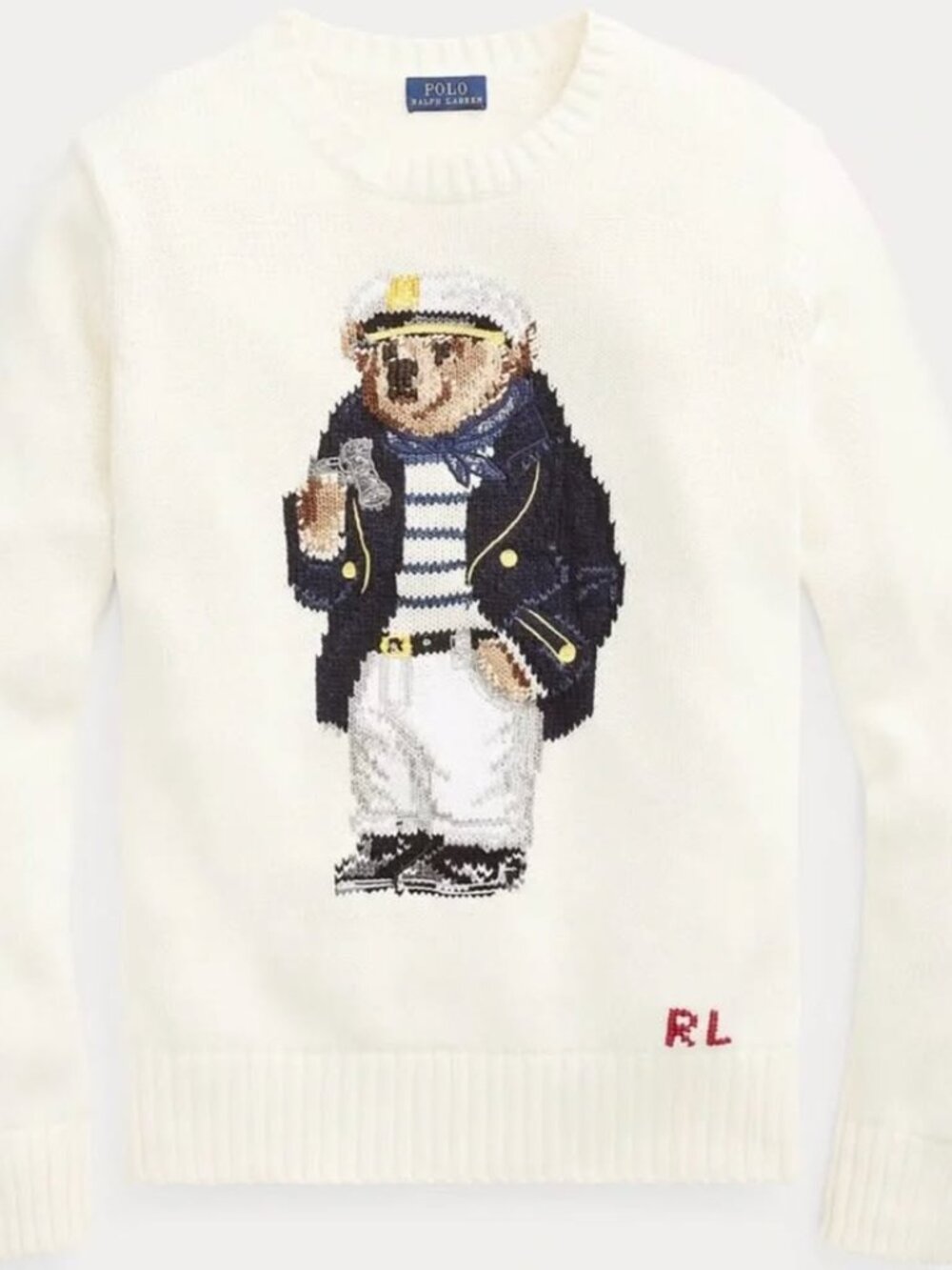 Ralph Lauren Polo Bear Sweater size S